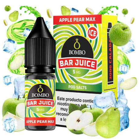 Bombo Bar Jucie Salts Apple Pear Max Ice 10ml