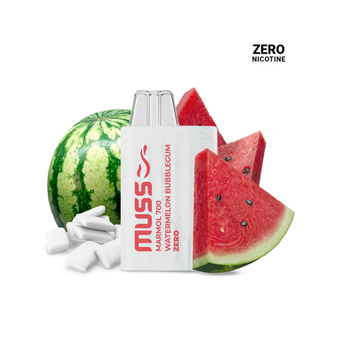Vaper Desechable Muss Marmol ZERO Watermelon Bubblegum