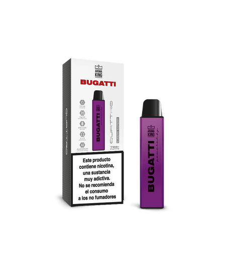 Vapers Desechables Aroma King Bugatti Quattro Blueberry Raspberry 20mg