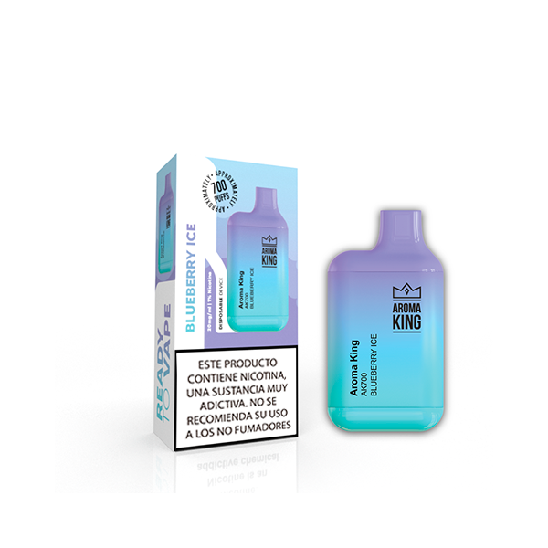 Vaper Desechable Aroma King Mini Blueberry Ice