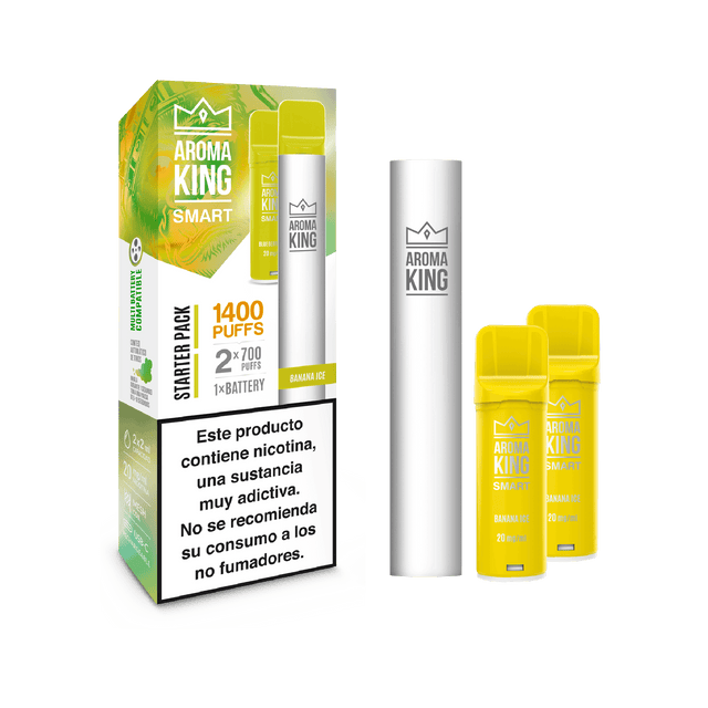 Vapers Desechables Aroma King Smart Banana Ice