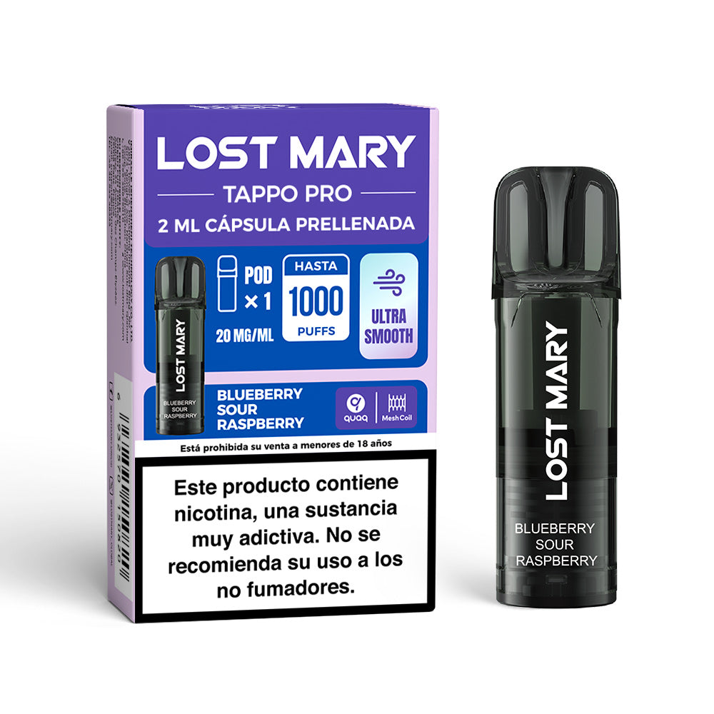 Cartucho Lost Mary Tappo Blueberry Sour Raspberry