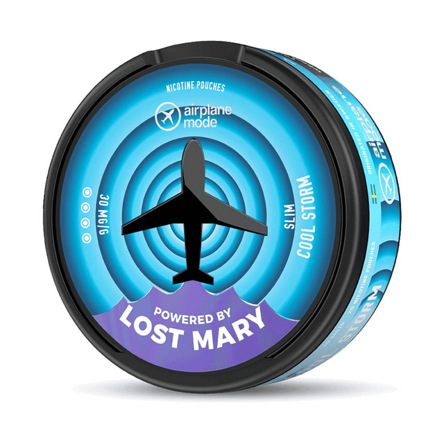 Airplane Mode by Lost Mary Bolsitas de Nicotina Cool Storm