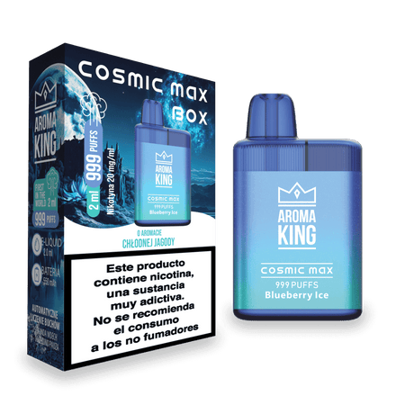 Vapers Desechables Aroma King Cosmic Box Blueberry Ice 20 Mg
