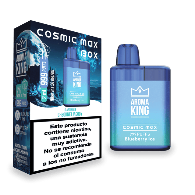 Vapers Desechables Aroma King Cosmic Box Blueberry Ice 20 Mg