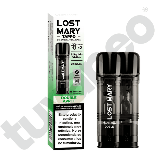Vapers Desechables Lost Mary Tappo Air Cápsula Double Apple
