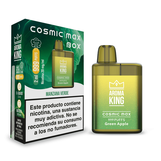 Vapers Desechables Aroma King Cosmic Max Green Apple