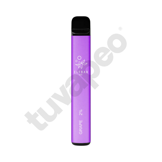 Vapers Desechables Elfbar 600 Vaper Desechable Grape 20mg