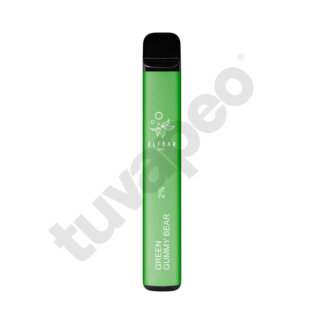Vapers Desechables Elfbar 600 Vaper Desechable Green Gummy Bear 20mg