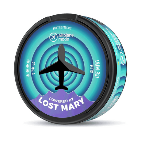 Airplane Mode by Lost Mary Bolsitas de Nicotina Ice Mint