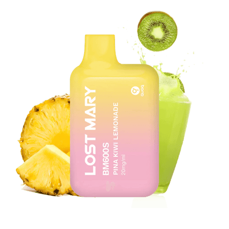Vapers Desechables Lost Mary BM600s Piña Kiwi Lemonade 20mg