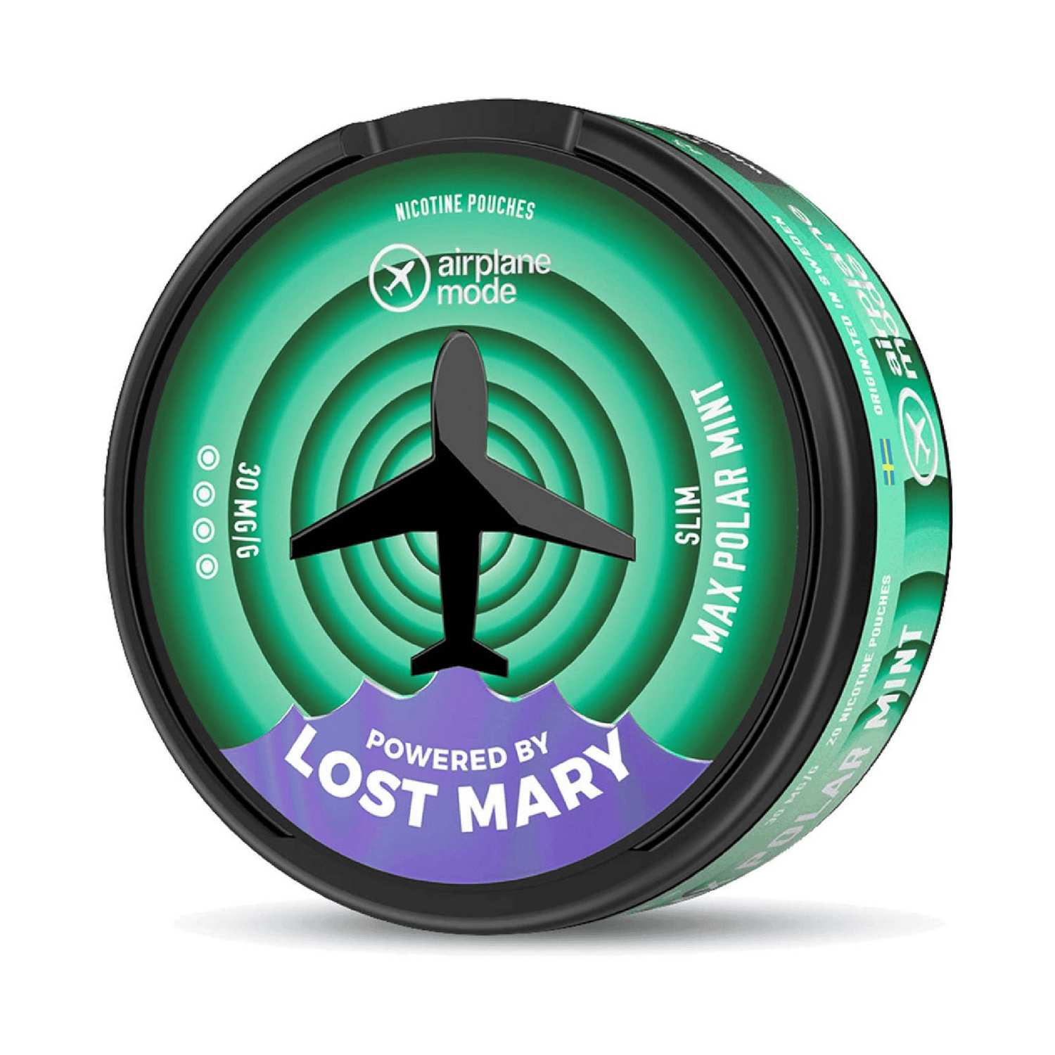 Airplane Mode by Lost Mary Bolsitas de Nicotina Max Polar Mint