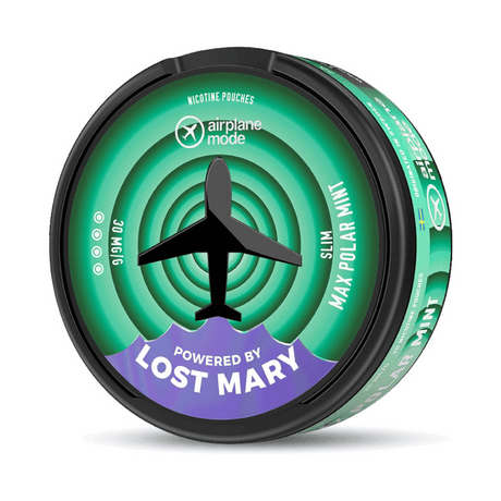 Airplane Mode by Lost Mary Bolsitas de Nicotina Max Polar Mint
