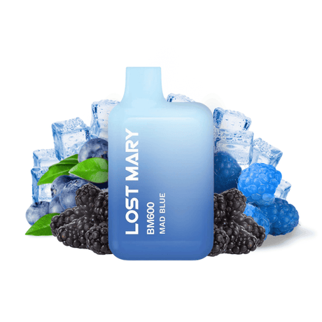 Vapers Desechables Lost Mary BM600 Mad Blue 20mg