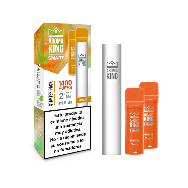 Vapers Desechables Aroma King Smart Mango Ice