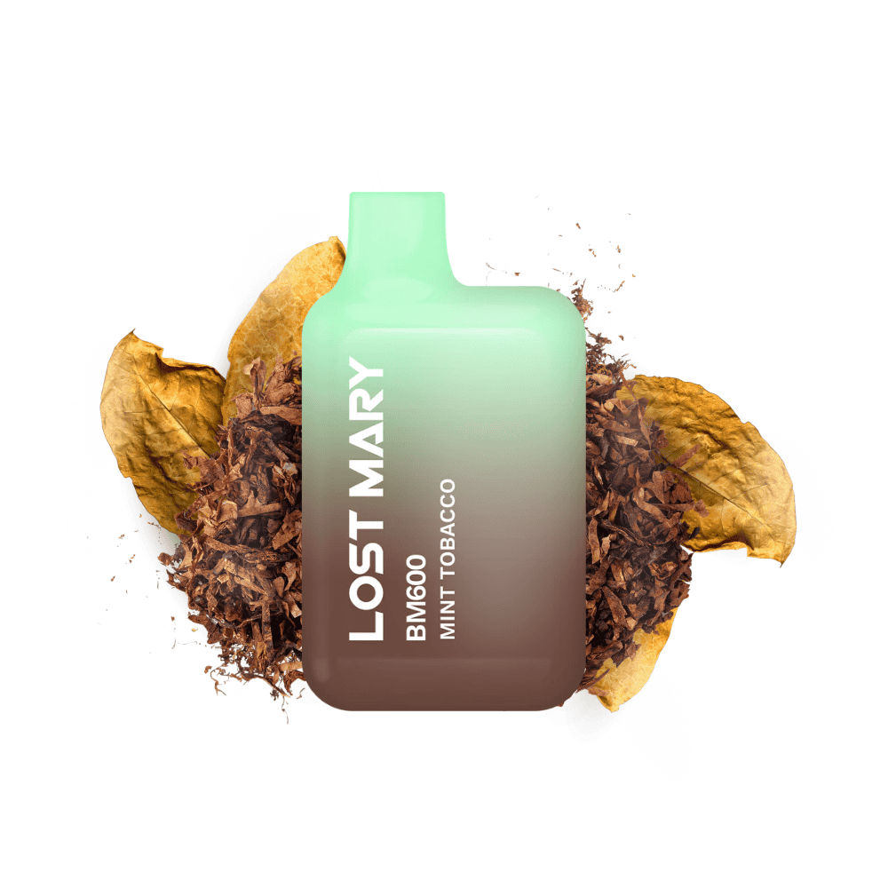 Vapers Desechables Lost Mary BM600 Mint Tobacco 20mg