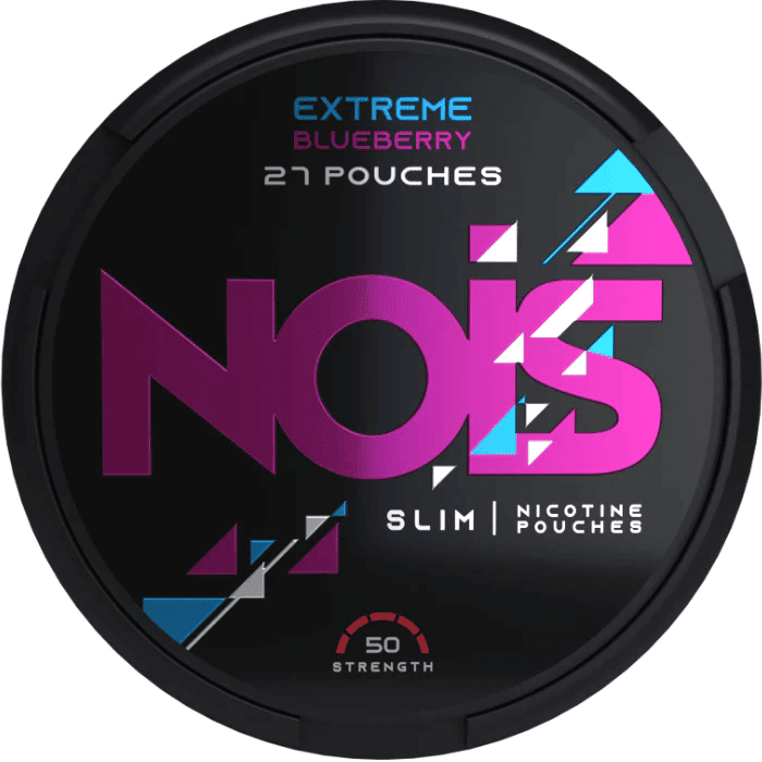 Nois Bolsas de Nicotina Extreme Sabor Blueberry 50mg/g