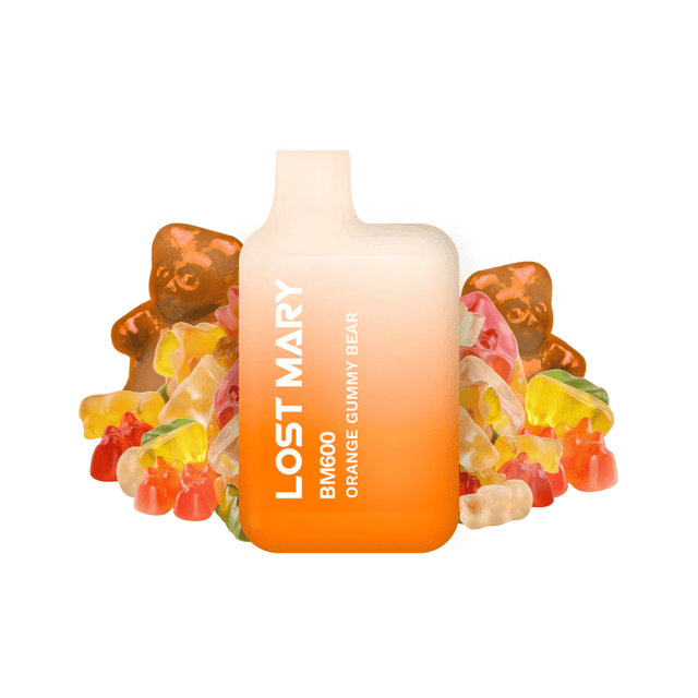 Vapers Desechables Lost Mary BM600 Orange Gummy Bear 20mg