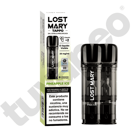 Vapers Desechables Lost Mary Tappo Air Cápsula Pineapple Ice