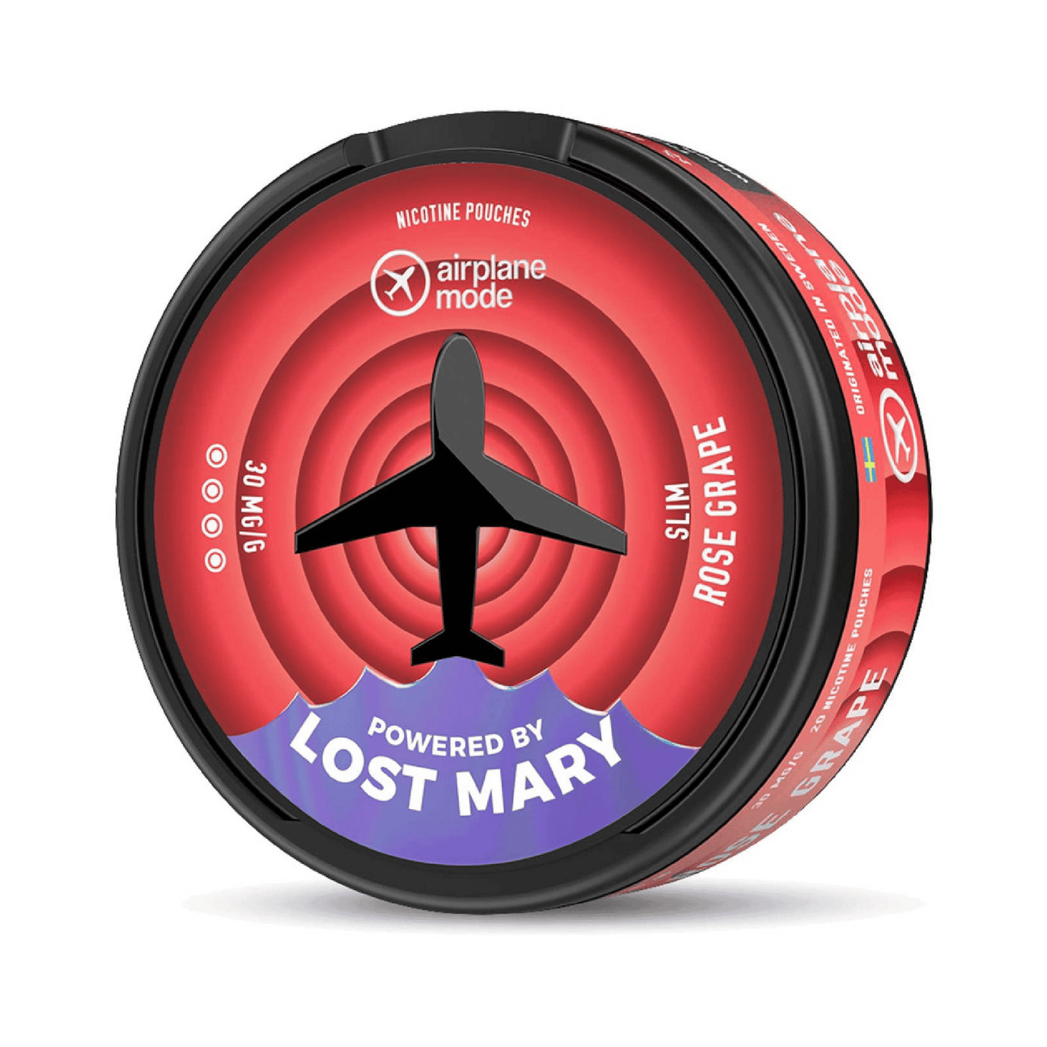 Airplane Mode by Lost Mary Bolsitas de Nicotina Rose Grape