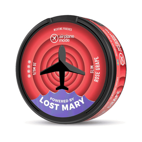 Airplane Mode by Lost Mary Bolsitas de Nicotina Rose Grape