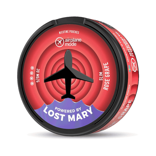 Airplane Mode by Lost Mary Bolsitas de Nicotina Rose Grape