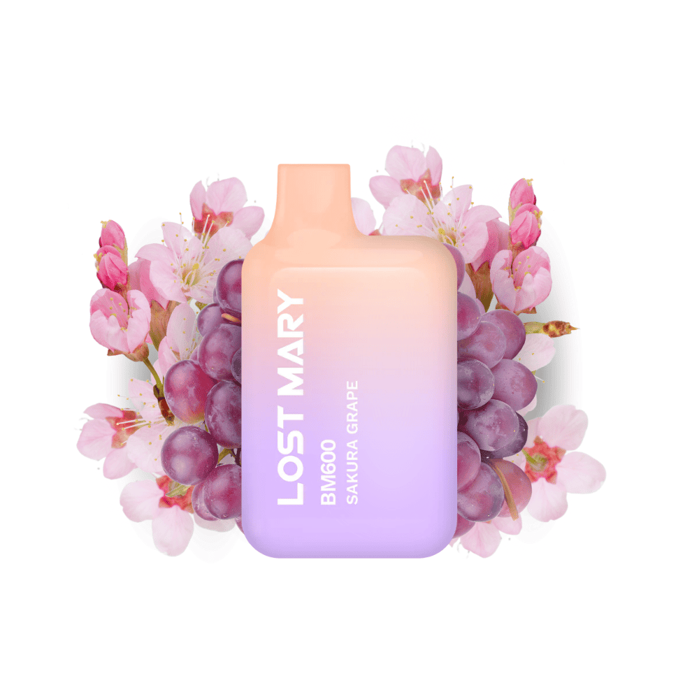 Vapers Desechables Lost Mary BM600 Sakura Grape 20mg