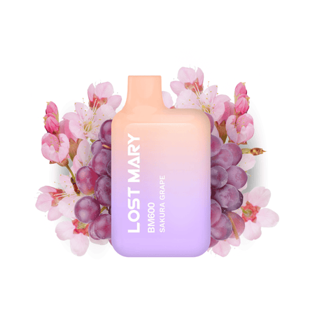 Vapers Desechables Lost Mary BM600 Sakura Grape 20mg
