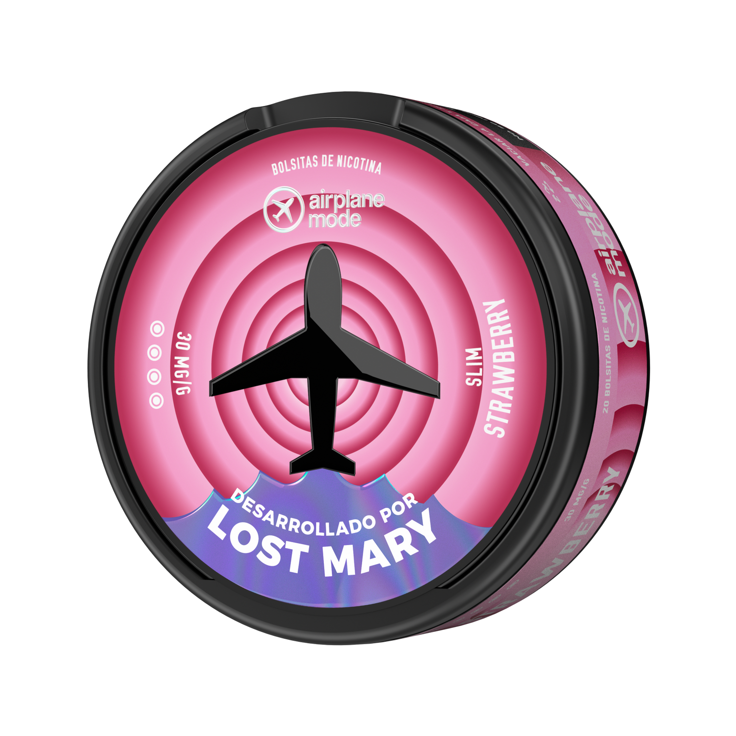 Airplane Mode by Lost Mary Bolsitas de Nicotina Strawberry