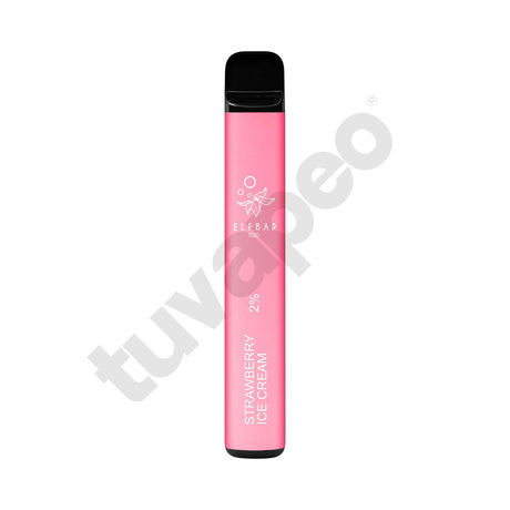 Vapers Desechables Elfbar 600 Vaper Desechable Strawberry Ice Cream 20mg