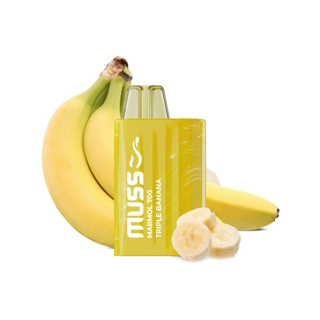 Vaper Desechable Muss Marmol 700 Triple Banana