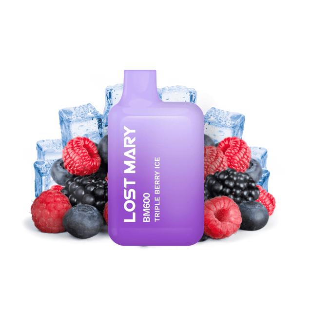 Vapers Desechables Lost Mary BM600 Triple Berry Ice 20mg