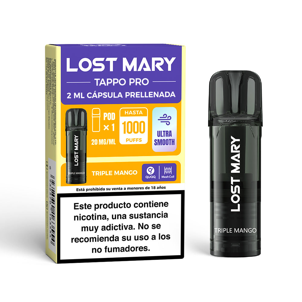 Cartucho Lost Mary Tappo Triple Mango