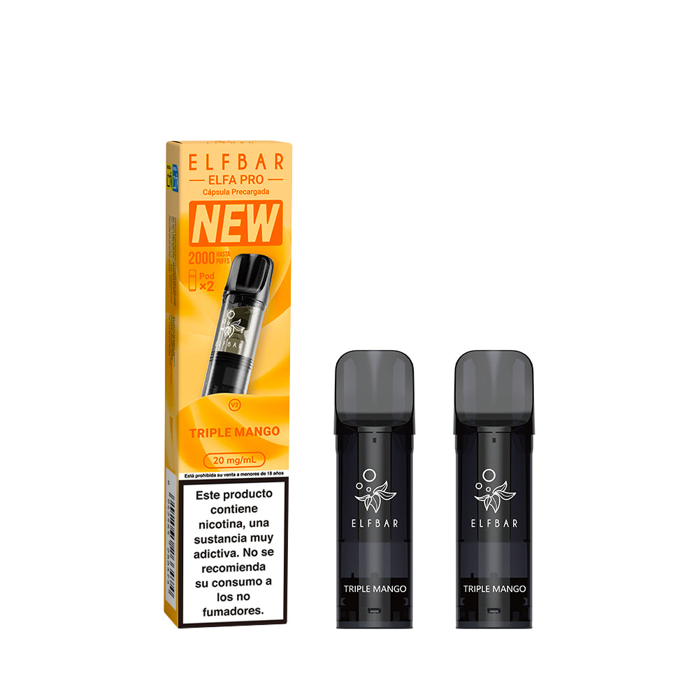 Cartucho Elfa Pro Triple Mango (x2)