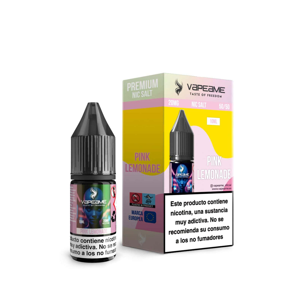 Vapeame Nic Salts sabor Pink Lemonade 20Mg