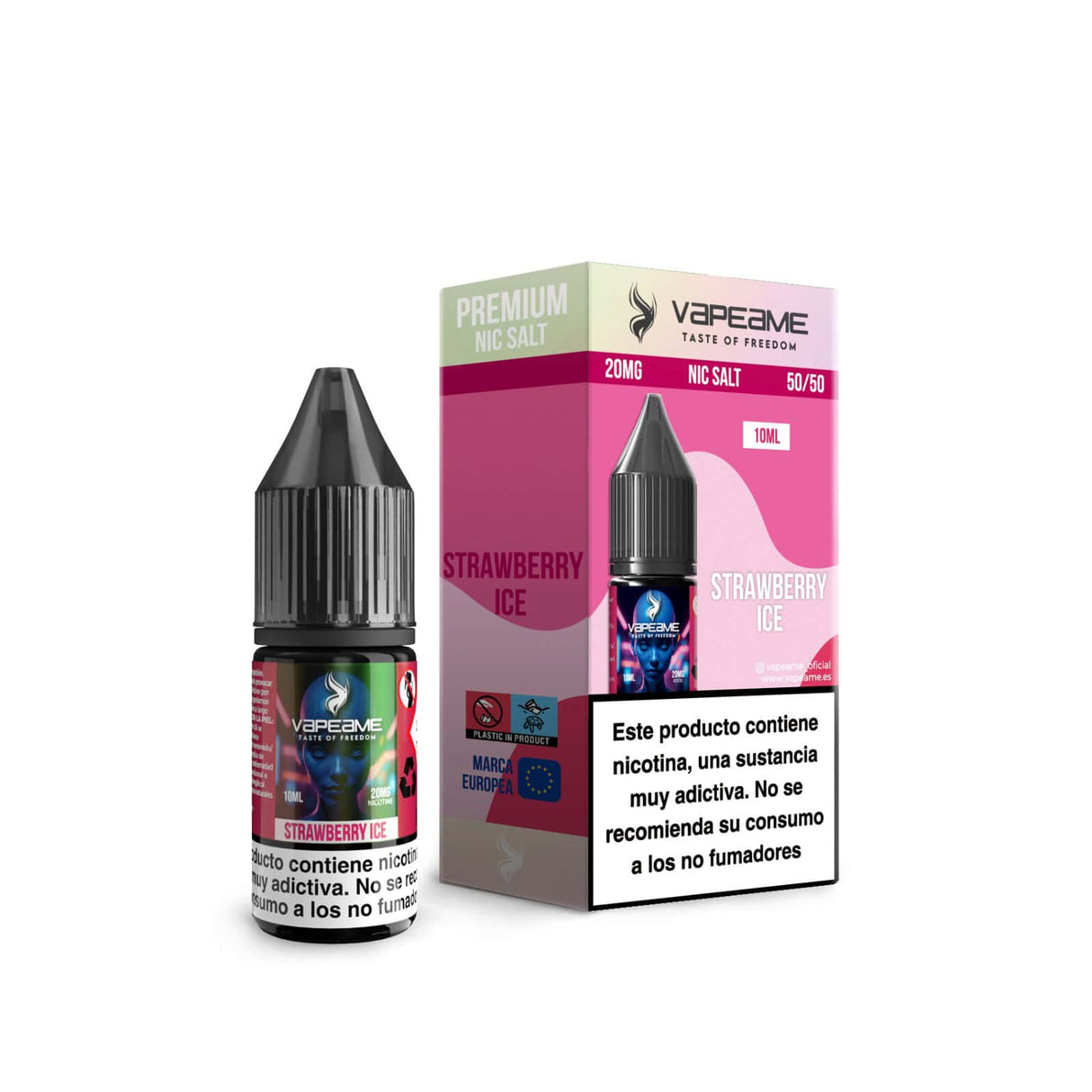 Vapeame Nic Salts sabor Strawberry Ice 20Mg