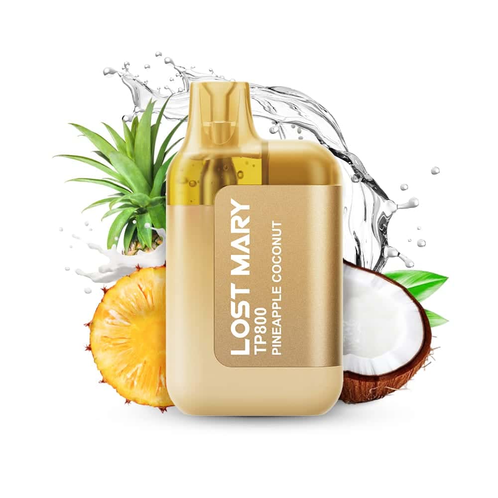 Vapers Desechables Lost Mary TP800 Pineapple Coconut