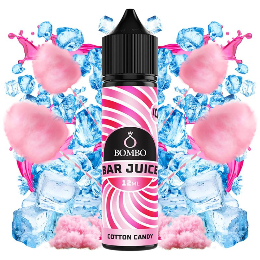 Bombo Bar Juice Aroma Cotton Candy Ice 12ml/60ml Longfill