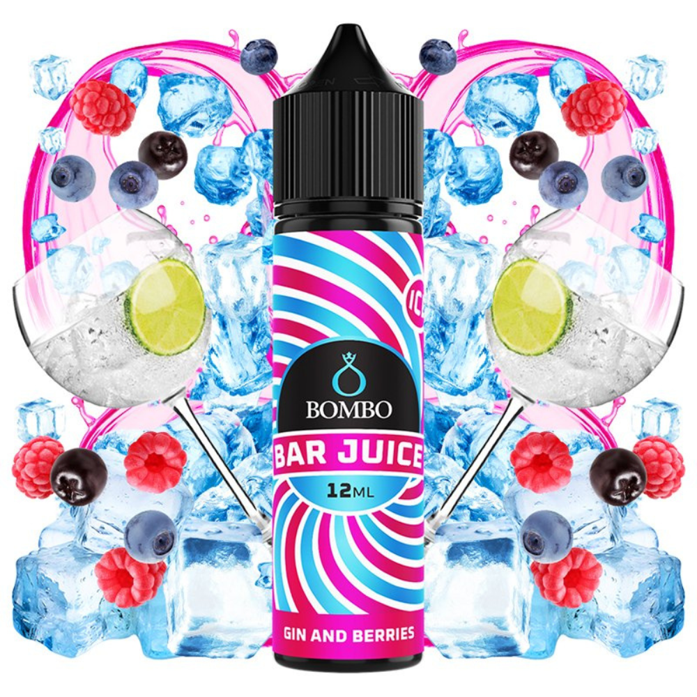 Bombo Bar Juice Aroma Gin & Berries Ice 12ml/60ml Longfill