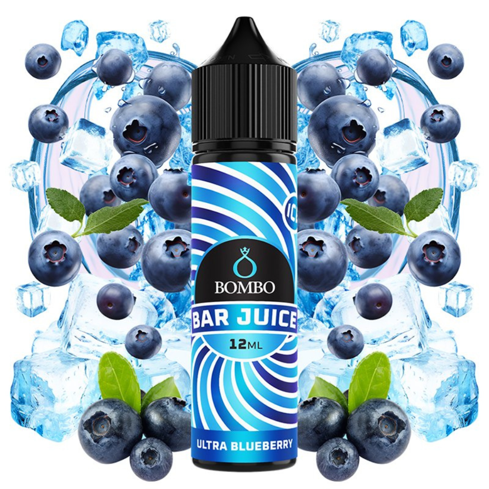 Bombo Bar Juice Aroma Ultra Blueberry Ice 12ml/60ml Longfill
