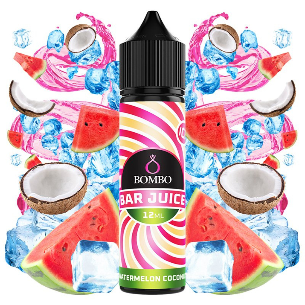 Bombo Bar Juice Aroma Watermelon Coconut Ice 12ml/60ml Longfill