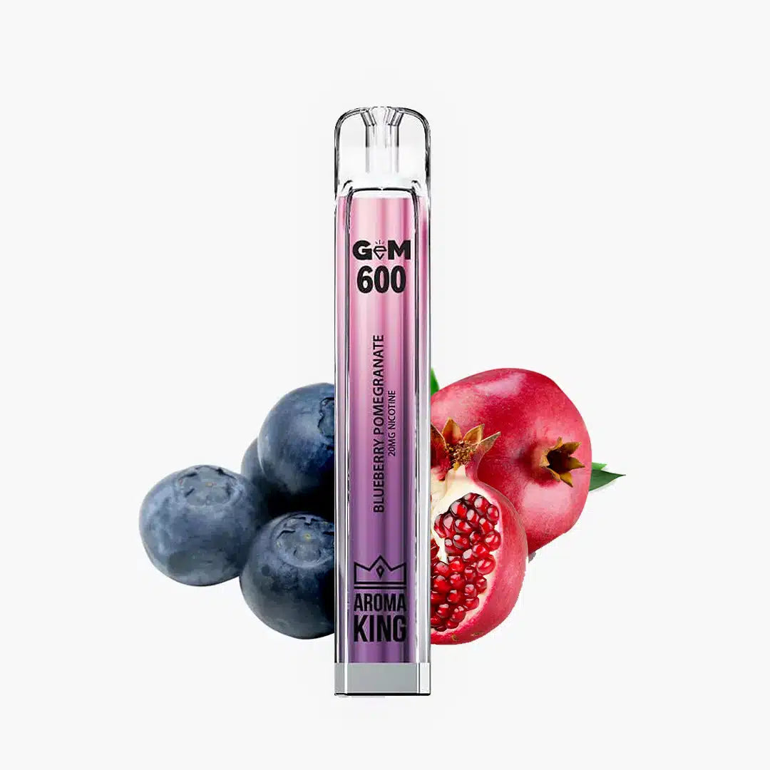 Vaper Desechable Aroma King GEM Blueberry Pomegranate
