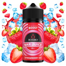 Bombo Bar Juice Hyper Boost Aroma Strawberry Ice 10ml/120 (Longfill)