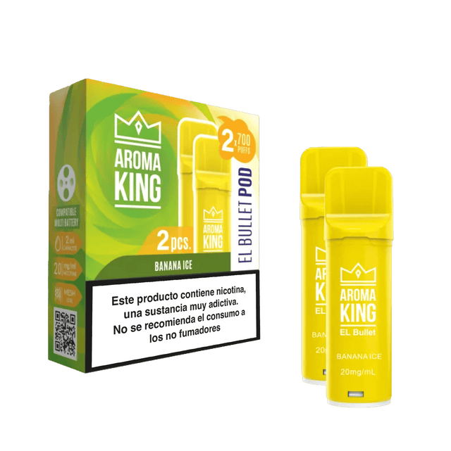 Vapers Desechables Aroma King Smart Cápsula Banana 20mg