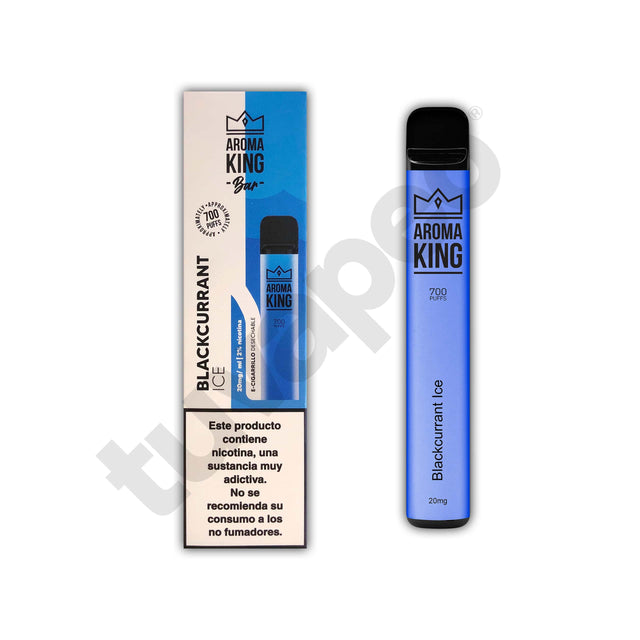 Vapers Desechables Aroma King Classic Blackcurrant Ice Vaper Desechable 20mg