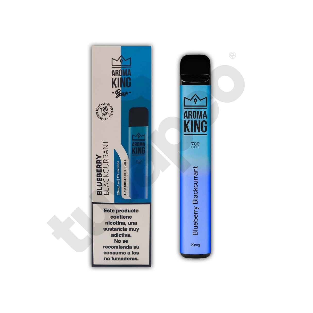 Vapers Desechables Aroma King Classic Blueberry Blackcurrant Vaper Desechable 20mg