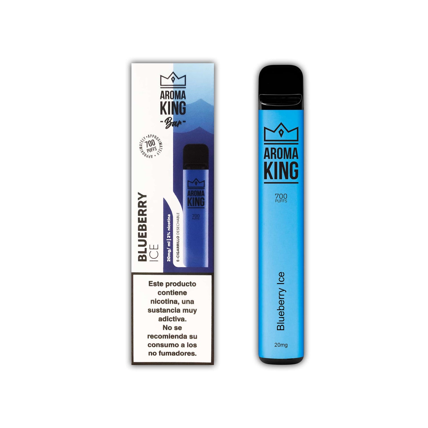 Vapers Desechables Aroma King Classic Blueberry Ice Vaper Desechable 20mg