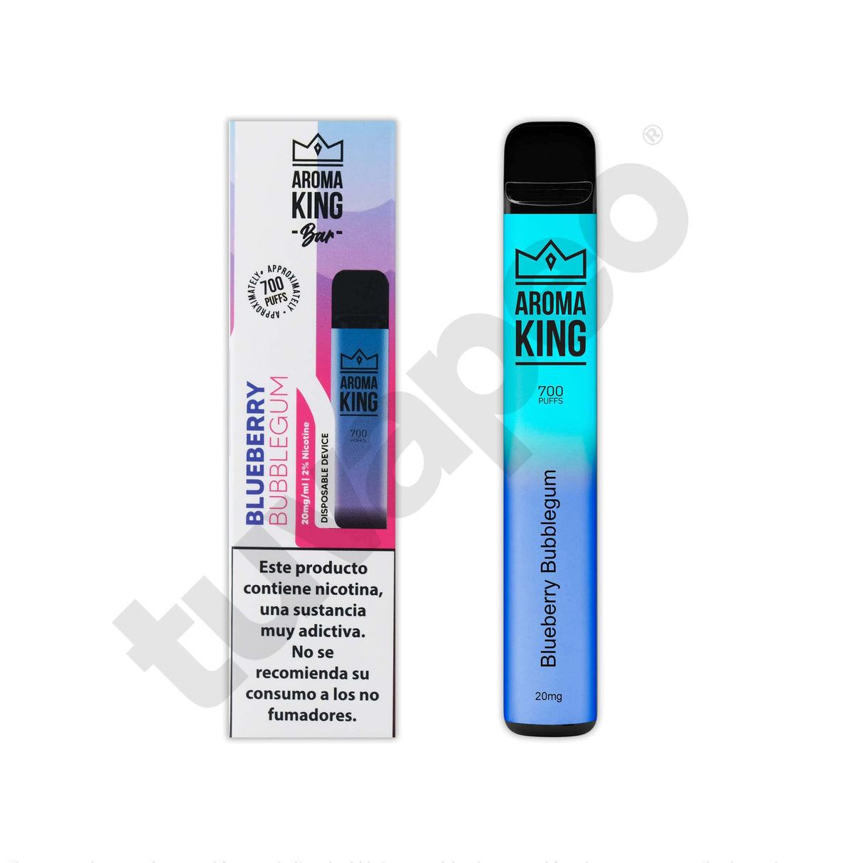 Vapers Desechables Aroma King Classic Blueberry Bubblegum Vaper Desechable 20mg