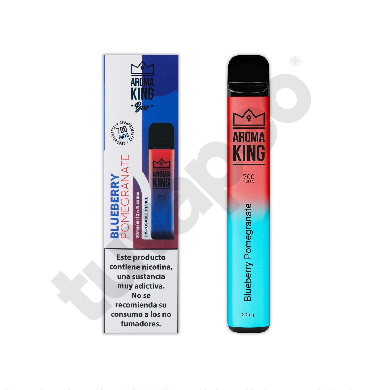 Vapers Desechables Aroma King Classic Blueberry Pomegranate Vaper Desechable 20mg