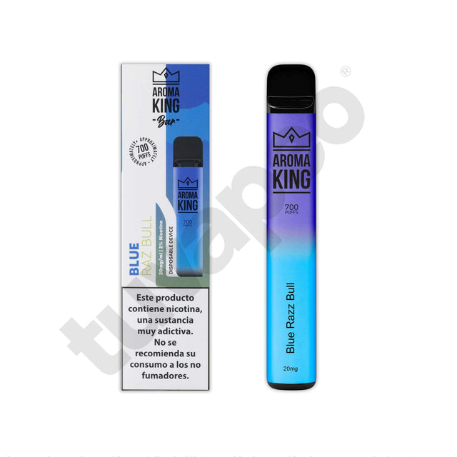 Vapers Desechables Aroma King Classic Blue Razz Bull Vaper Desechable 20mg